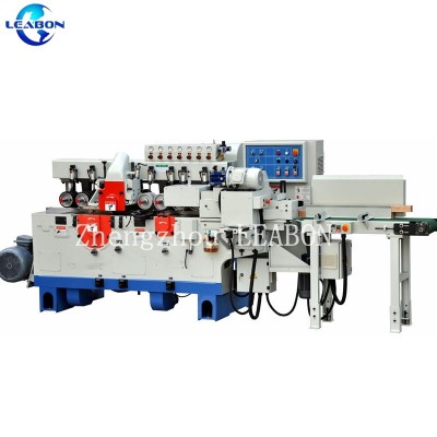 Woodworking 8 Spindle Four Side Moulder Planer Molder High Speed Wood Planing Floor Making Machine